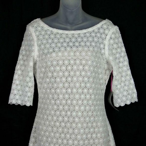 LUDMILA LABKOVA Crochet Eyelet Lace Maxi Dress NWT - Picture 11 of 13